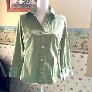 Banana Republic 3/4 sleeve dress button up shirt